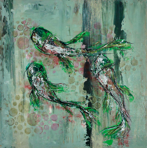 CARPE KOÏ RESILIENCE EN CASCADE