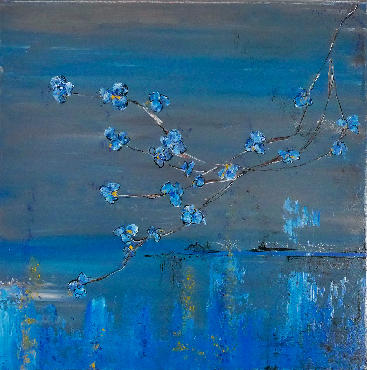 DÉBUT D'ÉTÉ SUR LE LAC BLEU