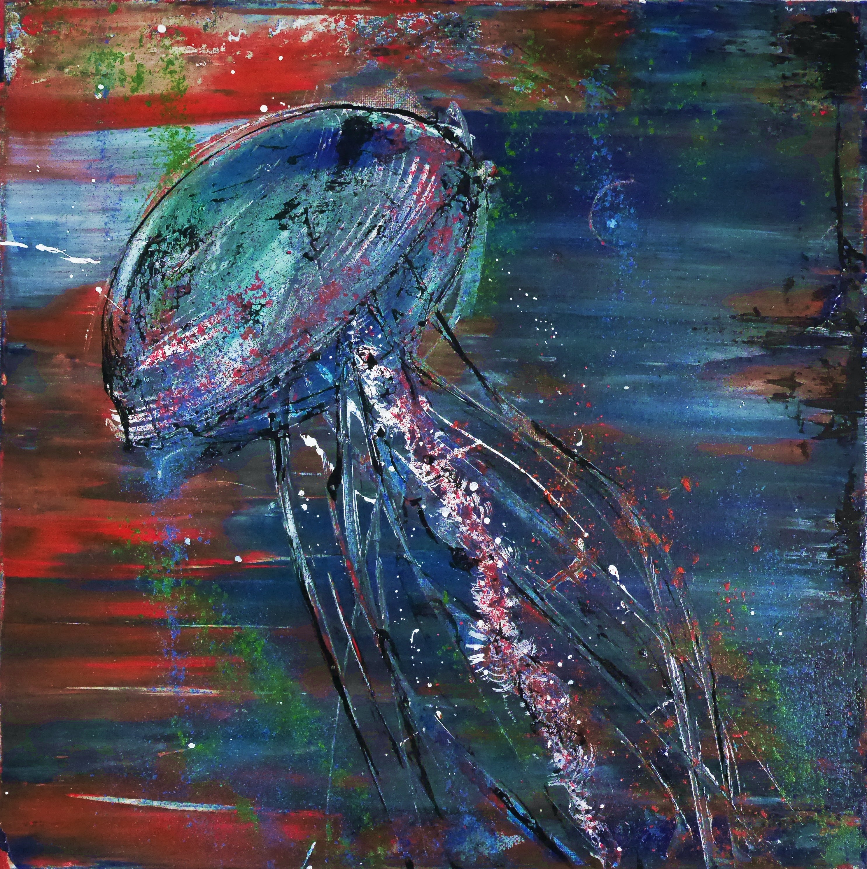 MEDUSE MER ROUGE