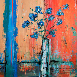 LIGNE BLEU BOUQUET SUSPENDU
