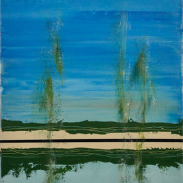 REFLET DE LA PLAGE FIN D'ÉTÉ