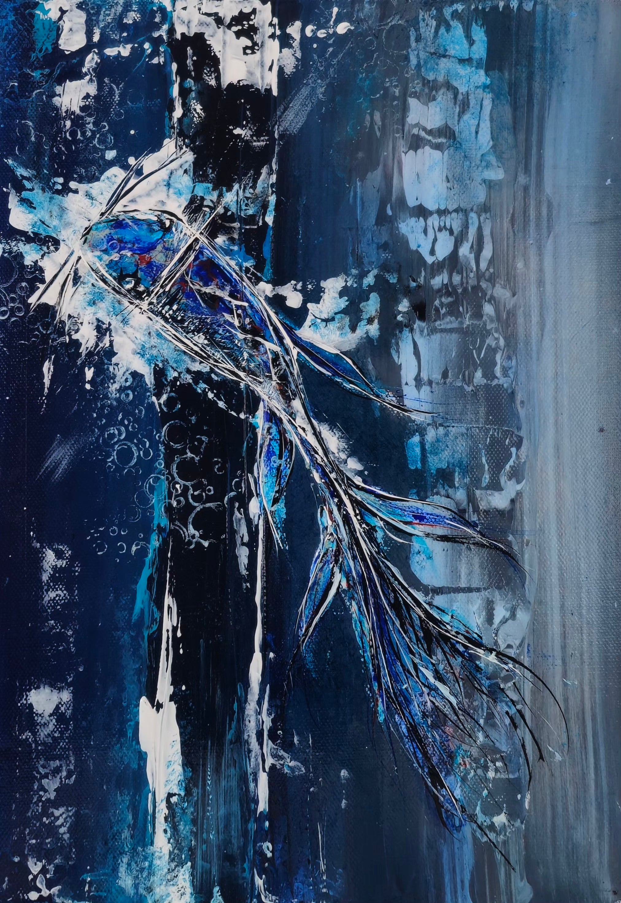 SOUS LA GLACE (cœur froid)